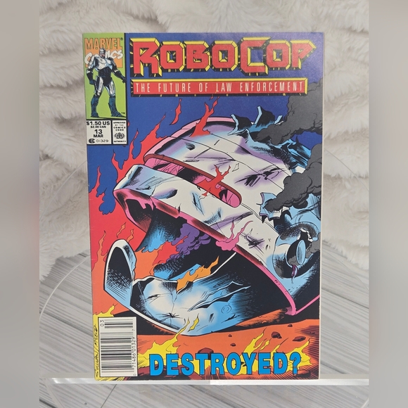 Robo Cop #13 (1991) Marvel Comics, Sullivan and Bob McLeod, NM - Picture 1 of 11